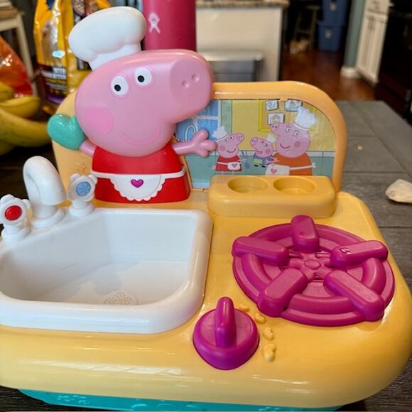 Peppa Pig Cooking Fun Play Kitchen Fun sounds! - No Accessories - Picture 1 of 5